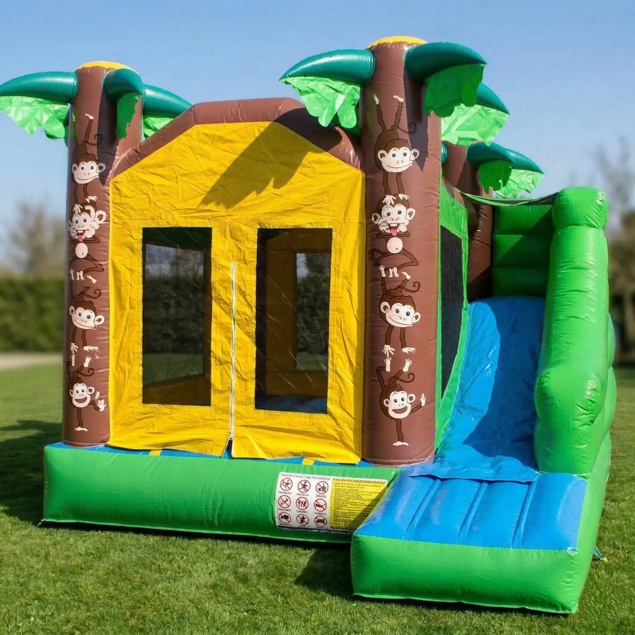 Jungle Opičák – nafukovací skákací hrad k pronájmu ve Zlínském kraji