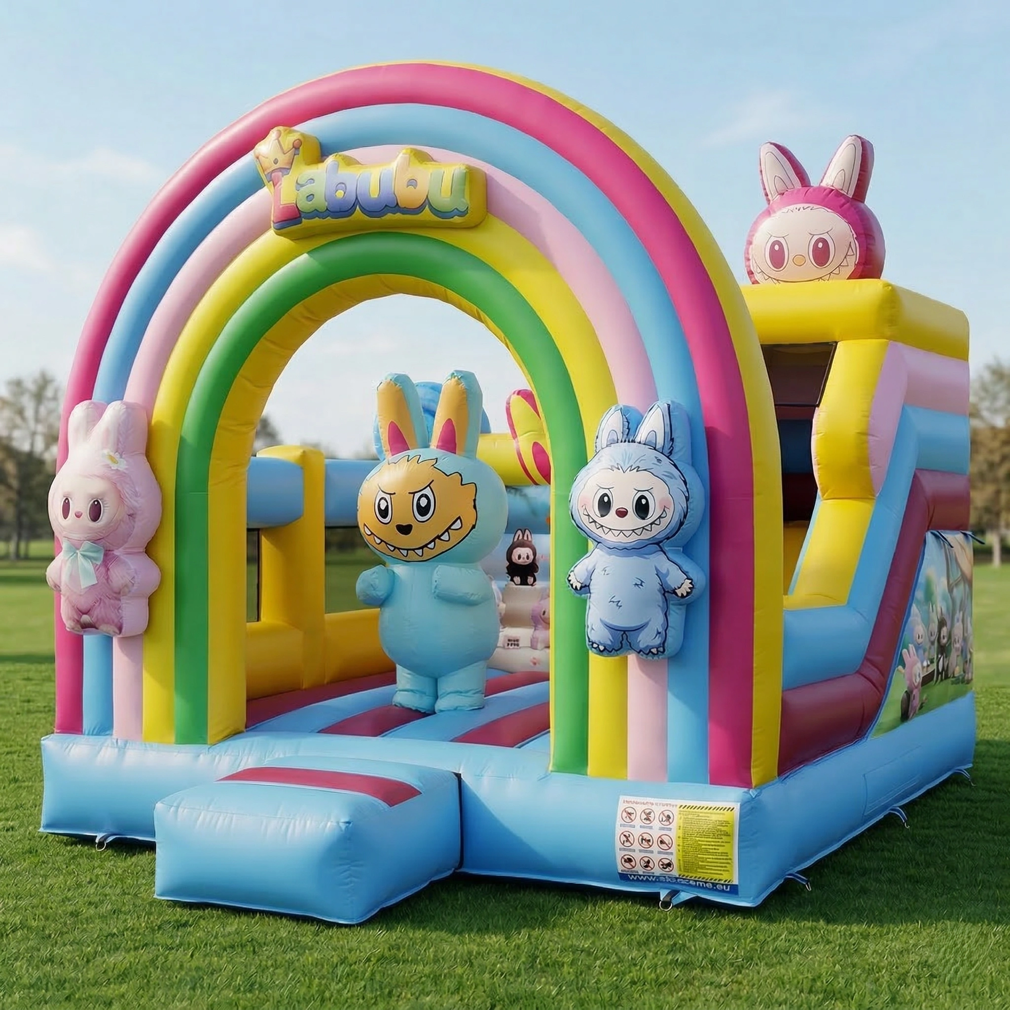 Labubu 2026 – nafukovací skákací hrad k pronájmu ve Zlínském kraji