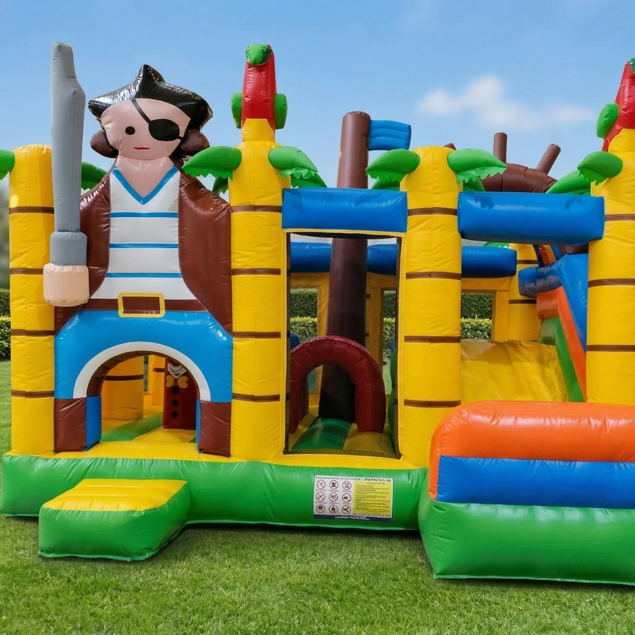 Pirátská Prolézačka – nafukovací skákací hrad k pronájmu ve Zlínském kraji