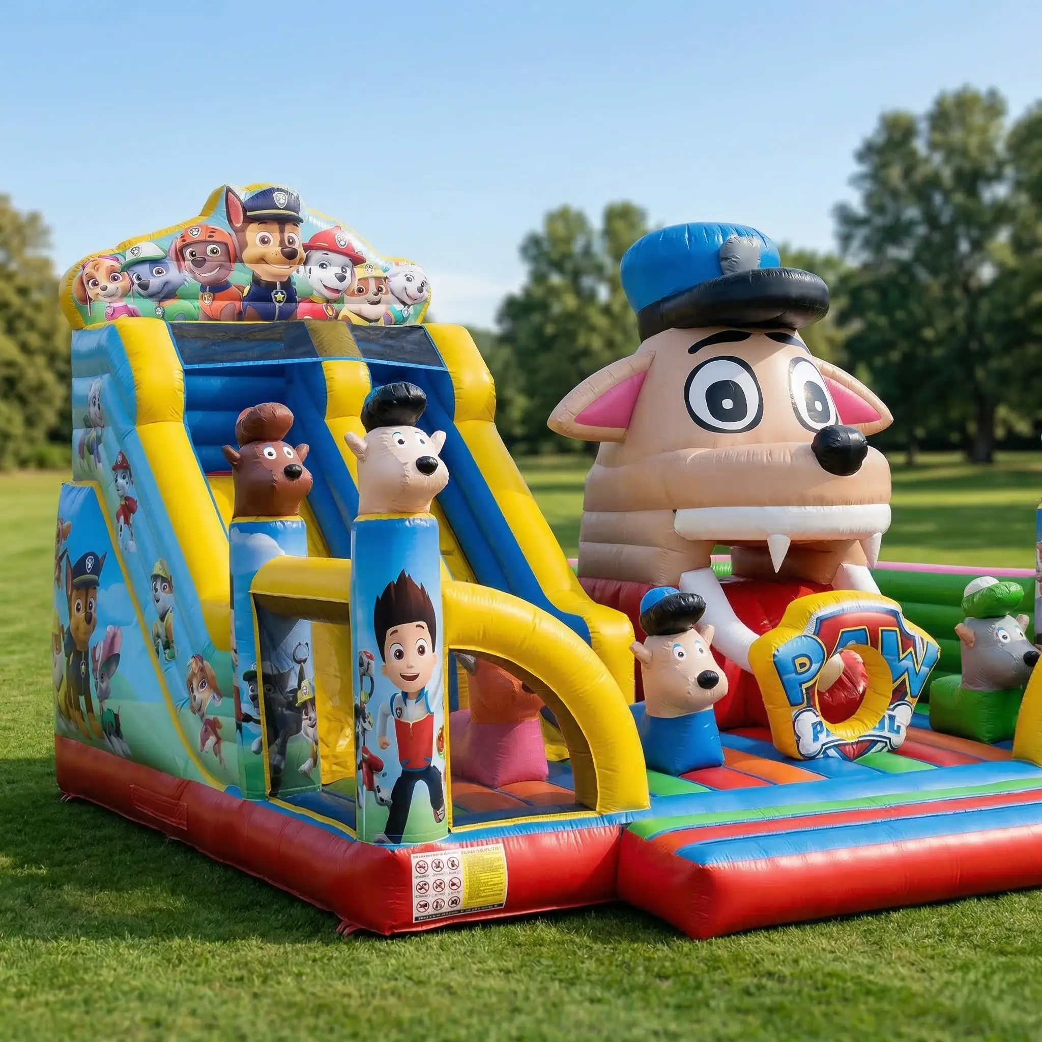 2025 NOVINKA Tlapková patrola – nafukovací skákací hrad k pronájmu ve Zlínském kraji